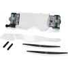 imageFox Racing Mens MX20 AIRSPACEMain 45MM Total Vision System LEXAN  INTLClearOne SizeClear