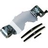 imageFox Racing UnisexChild MX20 Youth AIRSPACEMain 45MM Total Vision System  LEXANLT GreyOne Size