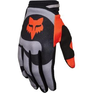 imageFox Racing Mens 180 Motocross Dirt Bike GloveSteel Grey Emotion