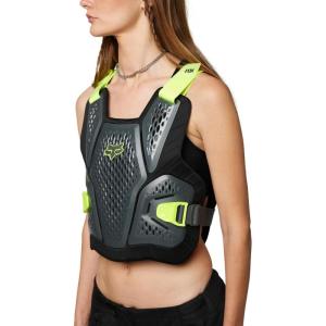imageFox Racing Raceframe Impact SB CE D3O Motocross ChestBack Protector Black SMDark Shadow