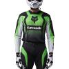 imageFox Racing Mens 180 Motocross Dirt Bike JerseyFluorescent Green Kawasaki