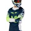 imageFox Racing mens 180 Flora Motocross JerseyDark Indigo