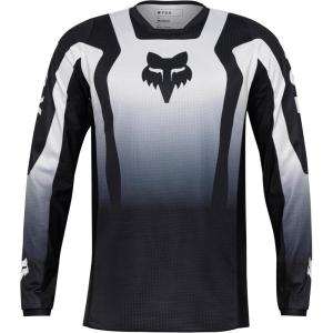 imageFox Racing Mens 180 Motocross Dirt Bike JerseyBlackWhite Lean