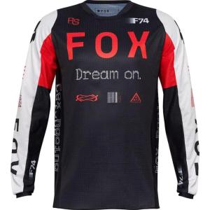 imageFox Racing Mens 180 Motocross Dirt Bike JerseyFluorescent Red Race Spec