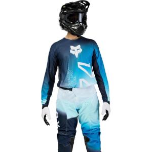 imageFox Racing Mens 180 Motocross Dirt Bike JerseyMidnight Air Haze