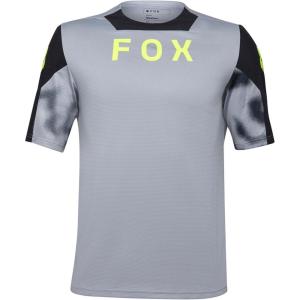 imageFox Racing Mens Defend Short Sleeve Moutain Bike JerseySteel Grey Taunt