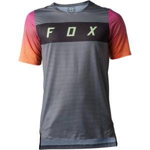 imageFox Racing Mens Flexair SS Mountain Bike JerseyArcadia  Pewter