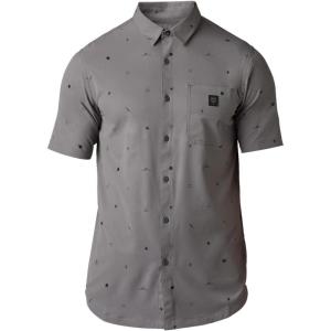imageFox Racing Mens Ranger Ss Woven Button Down Mountain Bike JerseyPewter