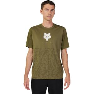 imageFox Racing Mens Ranger Tru Dri SS Mountain Bike JerseyOlive Green