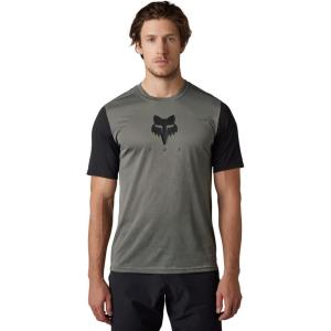 imageFox Racing Mens Ranger Tru Dri SS Mountain Bike JerseyPewter