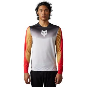 imageFox Racing Mens Flexair LS Mountain Bike JerseyNovah  BlackWhite