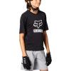imageFox Racing Kids Youth Ranger Short Sleeve Mountain Biking JerseyBlack 2
