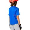 imageFox Racing Kids Youth Ranger Short Sleeve Mountain Biking JerseyBlue