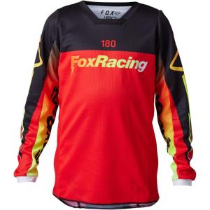 imageFox Racing Boys 180 Youth Statk JerseyFluorescent Red