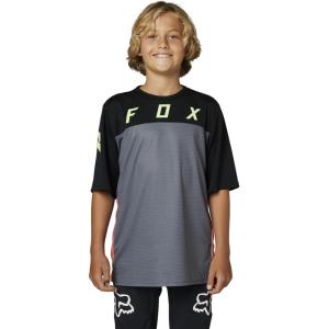 imageFox Racing Boys Youth Defend Ss JerseyRace  Black