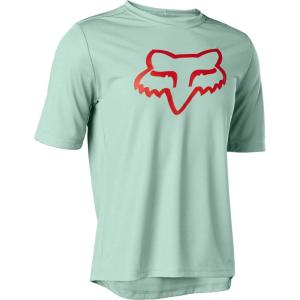 imageFox Racing Kids Youth Ranger Short Sleeve Mountain Biking JerseyEucalyptus