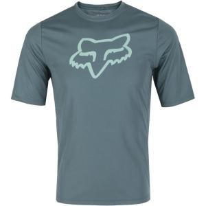 imageFox Racing Kids Youth Ranger Short Sleeve Mountain Biking JerseySea Foam
