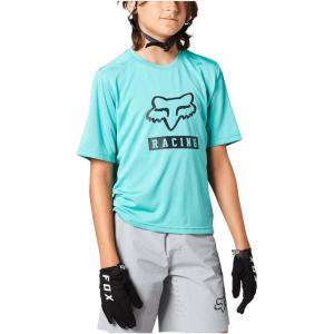 imageFox Racing Kids Youth Ranger Short Sleeve Mountain Biking JerseyTeal
