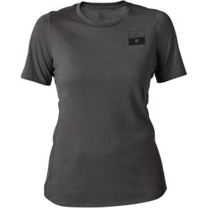 imageFox Racing Womens Ranger Drirelease Ss JerseyFract  Pewter