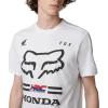 imageFox Racing Mens Standard Fox X Honda Premium Short Sleeve TeeOptic White