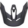 imageFox Racing V3 RS Motocross Dirt Bike Helmet Visor White SmallMatte Black
