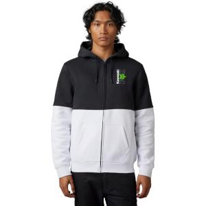 imageFox Racing Mens Fox X Kawi Zip Fleece HoodieBlackWhite