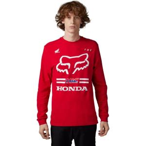 imageFox Racing Mens Standard Fox X Honda Premium Long Sleeve TeeFlame Red