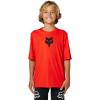 imageFox Racing Youth Ranger Short Sleeve Mountain Bike JerseyFluorescent Red
