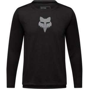 imageFox Racing Youth Ranger Long Sleeve Mountain Bike JerseyBlack Fox Head