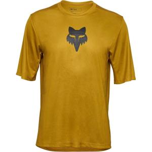 imageFox Racing Youth Ranger Short Sleeve Mountain Bike JerseyMustard