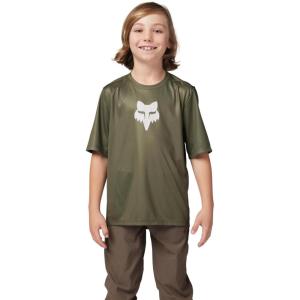 imageFox Racing Youth Ranger Short Sleeve Mountain Bike JerseyOlive Green