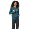 imageFox Racing Womens Standard Boundary Pullover Fleece HoodieHeather Maui Blue
