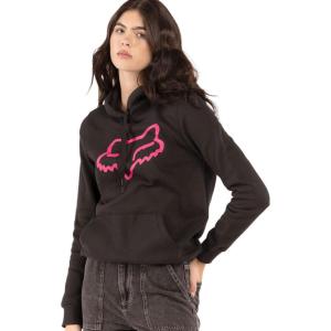 imageFox Racing Womens Standard Boundary Pullover Fleece HoodieBlackPink