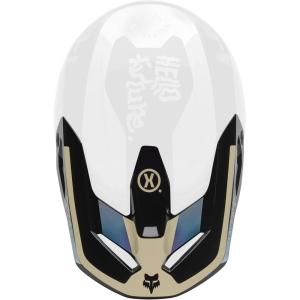 imageFox Racing V1 Helmet Motocross Dirt Bike Visor Black SmallMediumBlack Hello Future