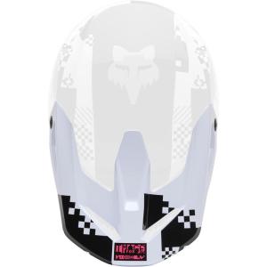 imageFox Racing V1 Helmet Motocross Dirt Bike Visor Black SmallMediumBlackPink Digi