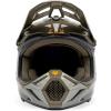 imageFox Racing Unisex V3 Motocross Dirt Bike HelmetBrownBlack Fade
