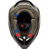 imageFox Racing Unisex V3 Motocross Dirt Bike HelmetBrownBlack Fade
