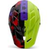 imageFox Racing Unisex V3 Motocross Dirt Bike HelmetFluorescent Yellow Throttle