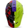 imageFox Racing Unisex V3 Motocross Dirt Bike HelmetFluorescent Yellow Throttle