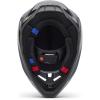 imageFox Racing Unisex V3 Motocross Dirt Bike HelmetGraphite Divider