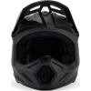 imageFox Racing Unisex V3 Motocross Dirt Bike HelmetMatte Black Solid