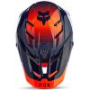 imageFox Racing Unisex V3 Motocross Dirt Bike HelmetRevise NavyOrange