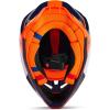 imageFox Racing Unisex V3 Motocross Dirt Bike HelmetRevise NavyOrange