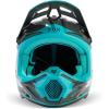 imageFox Racing Unisex V3 Motocross Dirt Bike HelmetRevise Teal