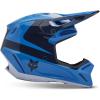 imageFox Racing Unisex V3 Motocross Dirt Bike HelmetTrue Blue Divider