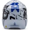 imageFox Racing Unisex V3 Motocross Dirt Bike HelmetWhite Seventy4
