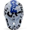 imageFox Racing Unisex V3 Motocross Dirt Bike HelmetWhite Seventy4