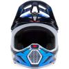 imageFox Racing Unisex V3 Motocross Dirt Bike HelmetWhiteBlue Fade
