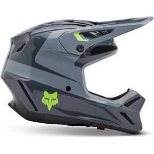 imageFox Racing Unisex V3 Motocross Dirt Bike HelmetGraphite Divider