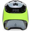 imageFox Racing Unisex V1 Motocross Dirt Bike HelmetBlackYellow Flow
